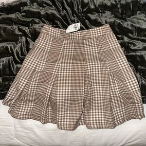 Hollister plaid skirt
